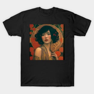 Art Deco Style Woman T-Shirt